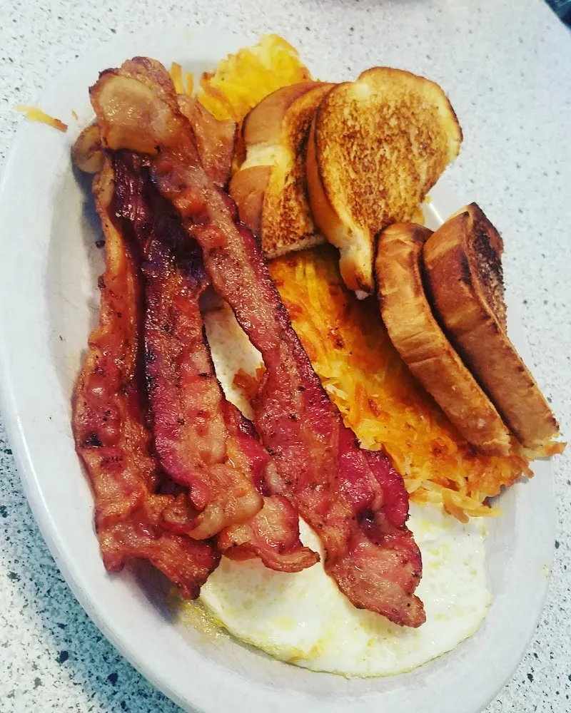 Bacon Eggs and Hash Browns